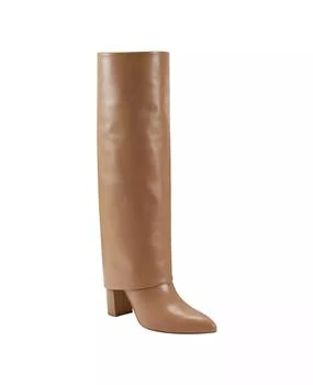 Marc Fisher | Women's Leina Block Heel Pointy Toe Knee High Dress Boots,商家Macy's,价格¥2295