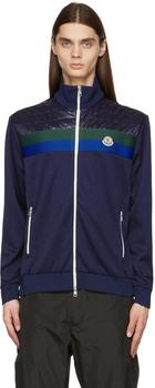 moncler polo, Moncler | Navy Insulated Zip-Up Jacket商品图片 