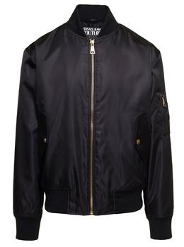 Versace | Versace Jeans Couture Baroque-Printed Zipped Bomber Jacket商品图片,9.5折