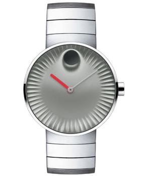 推荐Movado Edge Grey Dial Stainless Steel Men's Watch 3680008商品