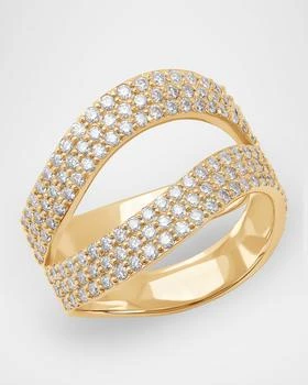 LANA | Double Wavey Diamond Ring,商家Neiman Marcus,价格¥26734