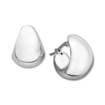商品Bold Hoop Earrings in 14k Gold or White Gold图片