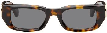Off-White | Brown Fillmore Sunglasses 