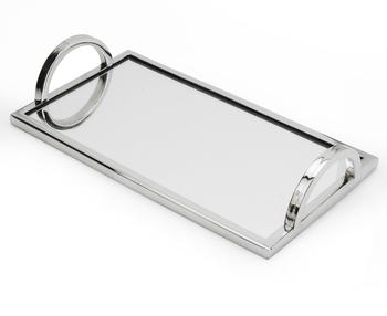 商品Classic Touch Decor | Rectangular Mirror Tray,商家Premium Outlets,价格¥432图片