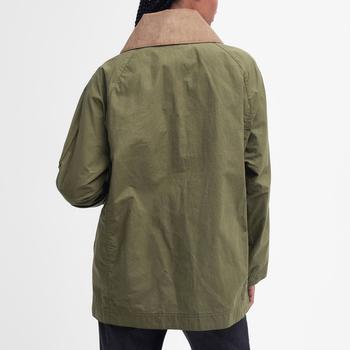 Barbour Hutton Showerproof Brushed Cotton Jacket – On Sale
