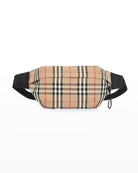 burberry腰包, Burberry | Men's Vintage Check Nylon Belt Bag/Fanny Pack商品图片 