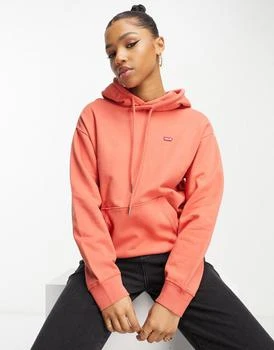 Levi's | Levi's standard hoodie in orange 