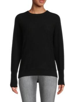 Saks Fifth Avenue | Dolman Sleeve Crewneck Cashmere Sweater商品图片,6.9折