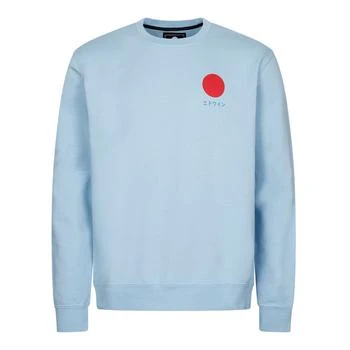 推荐Edwin Japanese Sun Sweatshirt - Placid Blue商品