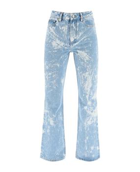 Ganni | Betzy Jeans In Bleached Denim商品图片,6.6折