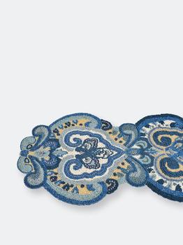 商品Trunkin' USA | Blue Note Embroidered Table Runner,商家Verishop,价格¥431图片