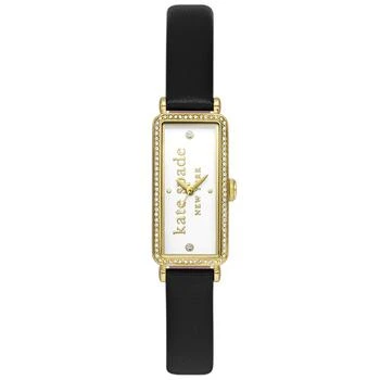 Kate Spade | Women's Rosedale Three Hand Black Pro-Planet Leather Watch 32mm 