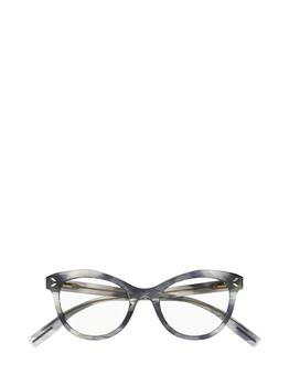 Alexander McQueen | Alexander McQueen Eyewear Cat-Eye Frame Glasses商品图片,7.2折