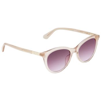 美国kate spade, Kate Spade | Brown Violet Gradient Cat Eye Ladies Sunglasses JANALYNN/S 02T3/QR 51商品图片 3.7折