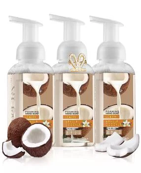 Lovery | Hand Foaming Soap in Vanilla Coconut, Moisturizing Hand Soap with Flawless Crystal Heart Bracelet - Hand Wash Set, 4 Piece,商家Macy's,价格¥228