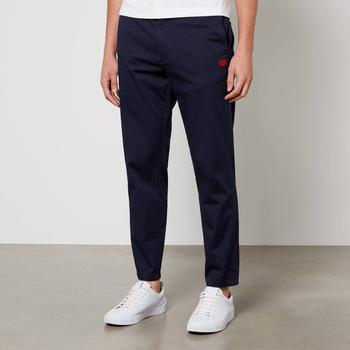 商品Hugo Boss | HUGO Gyte223 Cotton-Blend Twill Trousers,商家The Hut,价格¥530图片