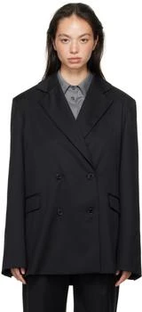 Loulou Studio | Black Donau Blazer,商家Ssense US,价格¥3608