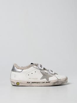 推荐Old School Golden Goose sneakers in worn leather商品