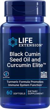 Life Extension | Life Extension Black Cumin Seed Oil and Curcumin Elite™ (60 Softgels)商品图片,