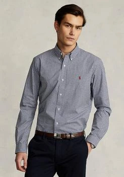 Ralph Lauren | Ralph Lauren Classic Fit Gingham Stretch Poplin Shirt,商家Belk,价格¥437