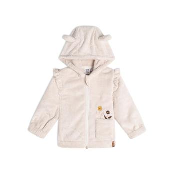 商品Deux par Deux | Baby Girl Hooded Fake Fur Vest Off White - Infant,商家Macy's,价格¥257图片