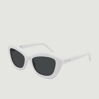 墨镜男真假, Yves Saint Laurent | Cat eye glasses White Saint Laurent商品图片 额外8折, 额外八折