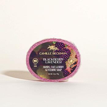 商品Camille Beckman | Glycerine Soap Blackberry Lavender 3.5 oz,商家Camille Beckman,价格¥32图片