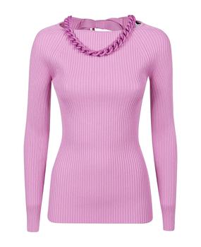 GIUSEPPE DI MORABITO | Knitted Top With Chain Details商品图片,8.2折