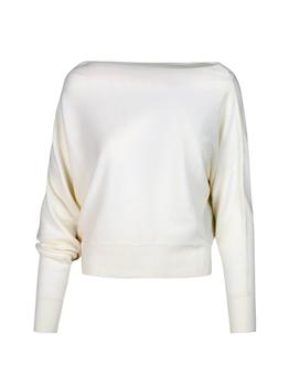 MALO | Malo Asymmetric-Neck Long Sleeved Sweater商品图片,6.7折