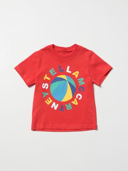 推荐Stella McCartney cotton T-shirt with graphic print商品