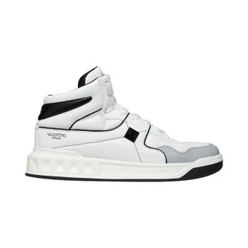 推荐VALENTINO 男士白色皮革高帮运动鞋 XY2S0E63-NWN-0N2商品