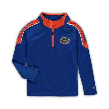 推荐Toddler Unisex Royal Florida Gators Windshirt Quarter-Zip Jacket商品