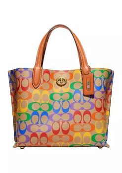 coach托特包, Coach | Pride Coated Canvas Signature Willow Tote 24商品图片 