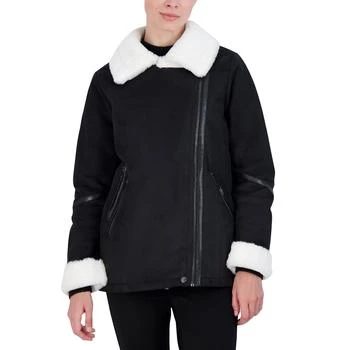 Steve Madden | Juniors' Faux-Shearling Coat, Created for Macy's 2.1折