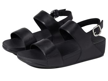 FitFlop | Lulu Leather Back-Strap Sandals商品图片,7.4折