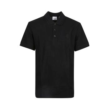 Burberry | BURBERRY 男士黑色棉质短袖POLO衫 8055228商品图片,满$150享9.5折, 满折