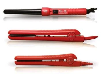 ISO Beauty | The Essentials Full Styling Set - 100% Solid Ceramic 1.25" Flat Iron, 0.5" Mini Flat Iron, & Curling Wand,商家Premium Outlets,价格¥831