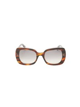 推荐Square Havana Gradient Lens Sunglasses商品