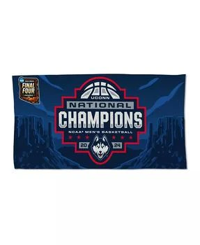 Wincraft | UConn Huskies 2024 NCAA Men's Basketball National Champions Locker Room 22'' x 42'' On-Court Double-Sided Celebration Towel,商家Macy's,价格¥217