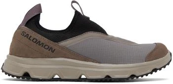 Salomon | Taupe & Black RX Snug Sneakers 