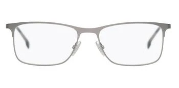 推荐Demo Rectangular Men's Eyeglasses BOSS 1186 0R81 58商品