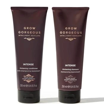 Grow Gorgeous | Grow Gorgeous Intense Thickening Shampoo and Conditioner (25% Saving) 6.4折