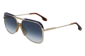 商品Blue Aviator Ladies Sunglasses VB205S 720 58图片