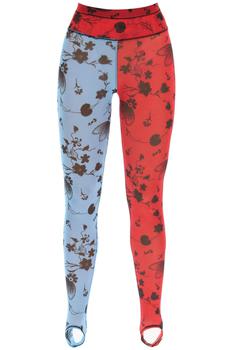 推荐COLOR-BLOCK FLORAL LEGGINGS商品