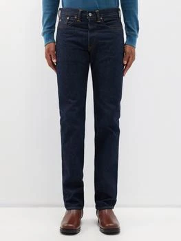 推荐Raw-denim straight leg jeans商品
