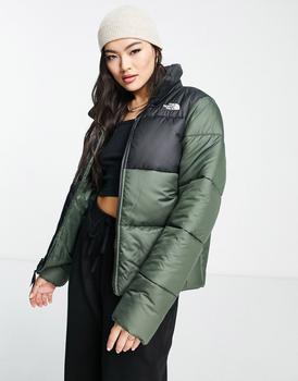 The North Face | The North Face Saikuru puffer jacket in khaki商品图片,额外9.5折, 额外九五折