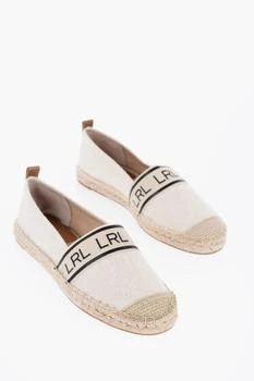 Ralph Lauren | Polo Ralph Lauren Canvas CAYLEE Espadrillas with Leathr Detail and Raffia sole,商家stork,价格¥715