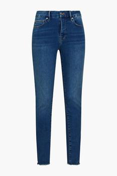 推荐High-rise straight-leg jeans商品