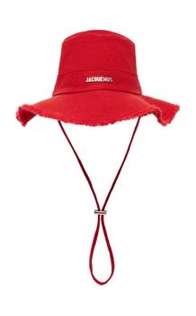 推荐Jacquemus - Le Bob Artichaut Cotton Hat - Red - EU 58 - Moda Operandi商品