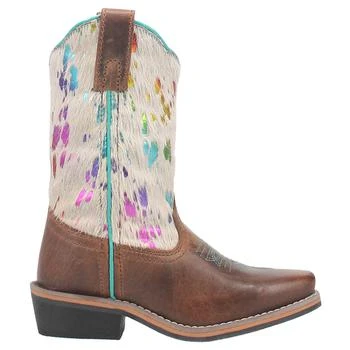 Dan Post Boots | Rumi Square Toe Cowboy Boots (Little Kid-Big Kid),商家SHOEBACCA,价格¥638